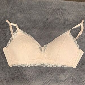 Danskin Lace Bralette in Light Pink
